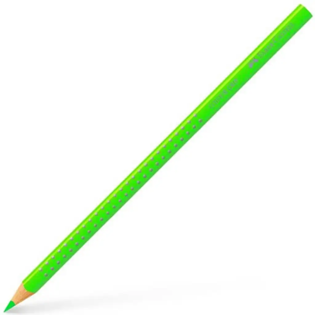 imagen de Faber-Castell: Grip 2001 Neón verde lápiz de colores 1