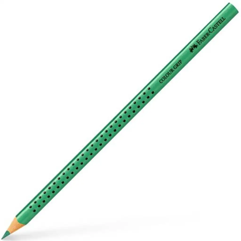 imagen de Faber-Castell: Grip 2001 Verde metálico lápiz de color 1