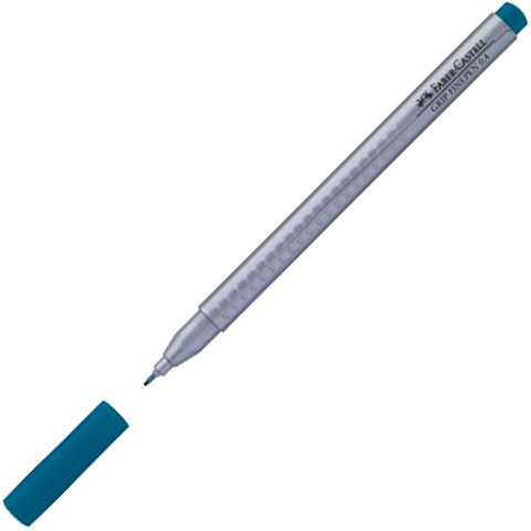 imagen de Faber-Castell: Grip Finepen rotulador 0,4mm cian 1