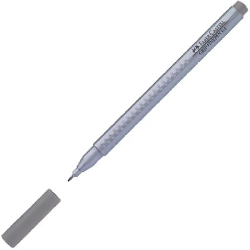 imagen de Faber-Castell: Grip Finepen rotulador 0,4mm gris cálido 1