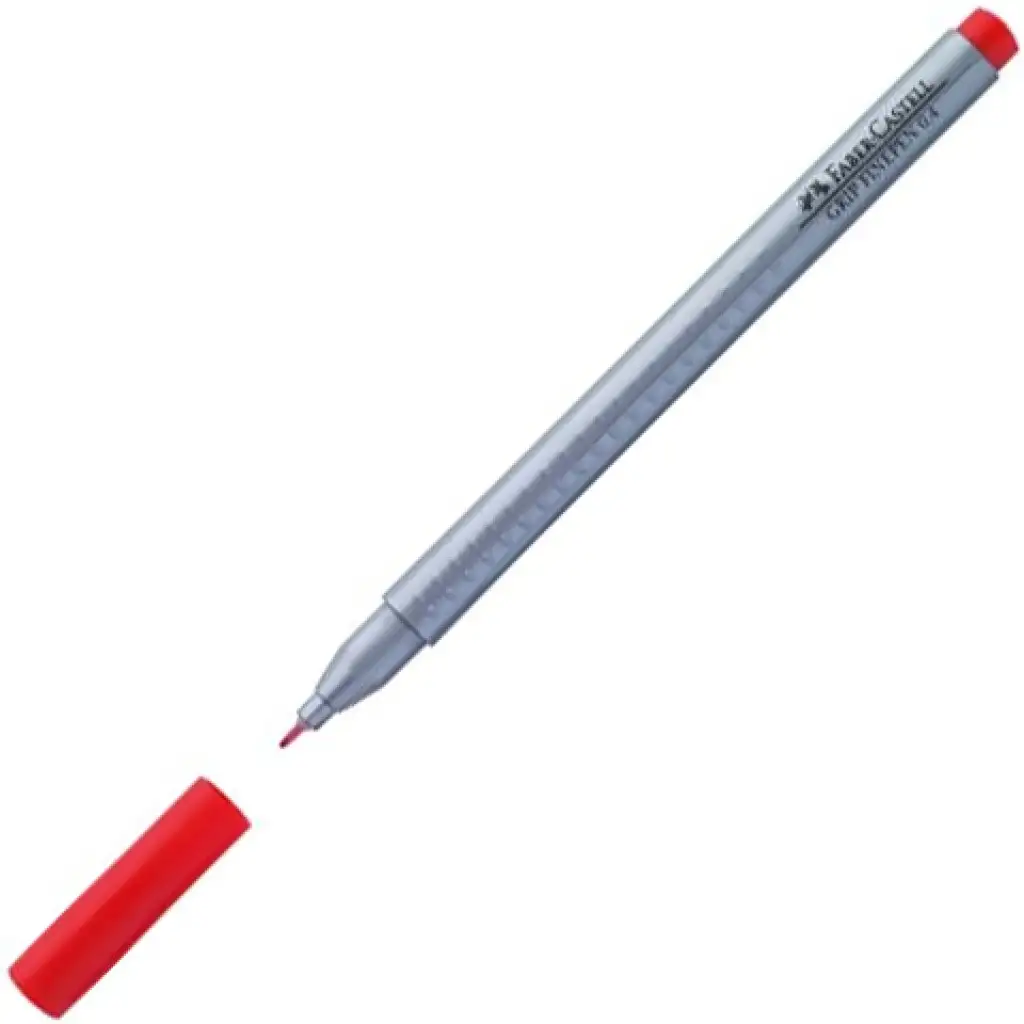 imagen de Faber-Castell: Grip Finepen rotulador 0,4mm rojo 1