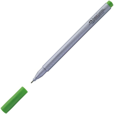 imagen de Faber-Castell: Grip Finepen rotulador 0,4mm verde hierba 1