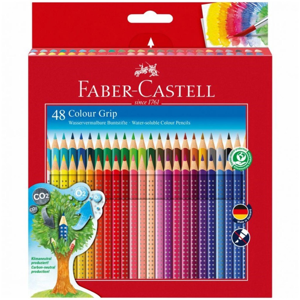imagen de Faber-Castell: Grip lápiz de colores set de 48 unidades 1