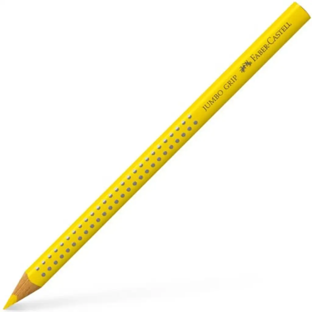 imagen de Faber-Castell: Jumbo Grip 2001 lápiz de colores amarillo 1