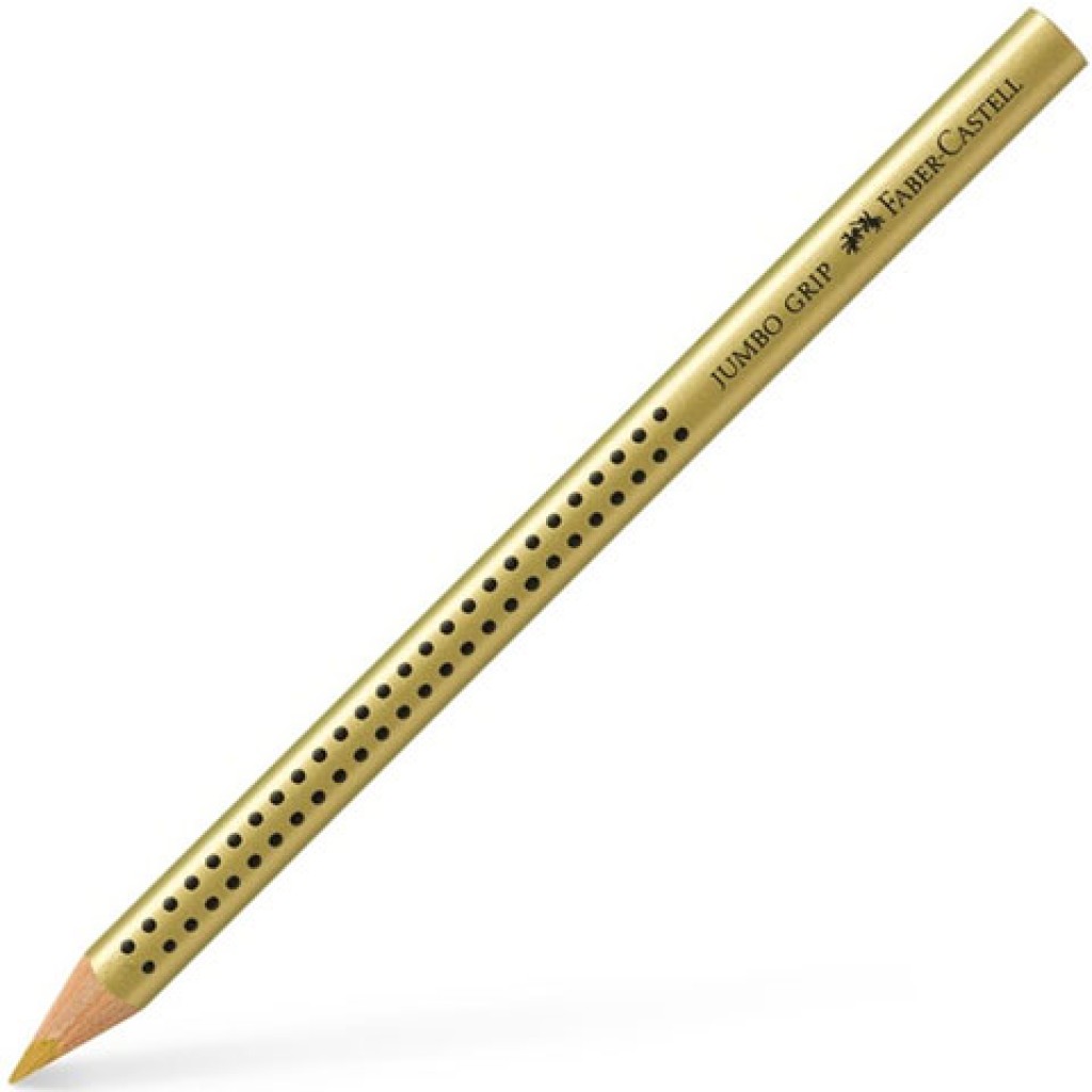 imagen de Faber-Castell: Jumbo Grip 2001 lápiz de colores dorado 1