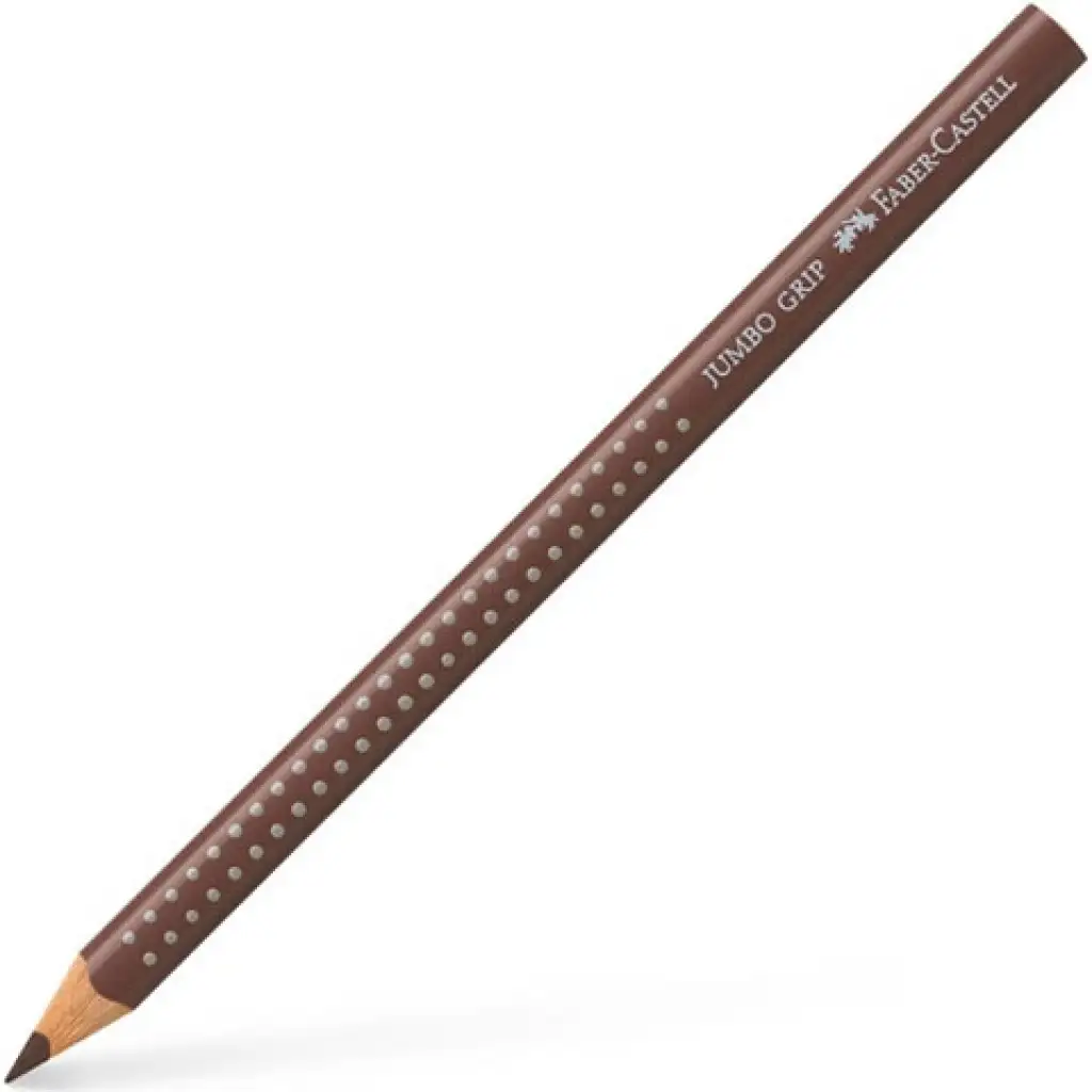 imagen de Faber-Castell: Jumbo Grip 2001 lápiz de colores marrón oscuro 1