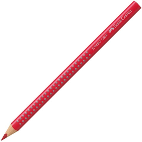 imagen de Faber-Castell: Jumbo Grip 2001 lápiz de colores rojo oscuro 1