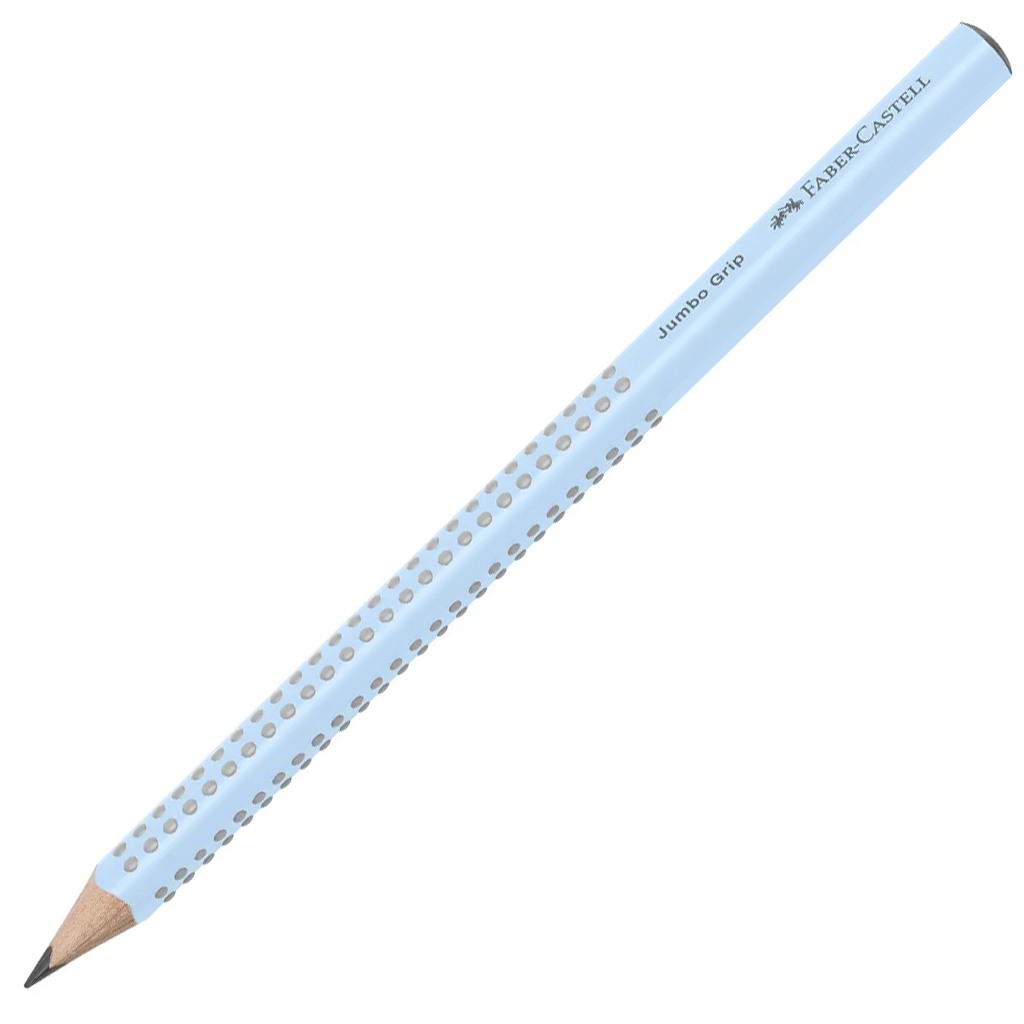 imagen de Faber-Castell: Jumbo Grip 2B lápiz de grafito azul celeste 1ud 1