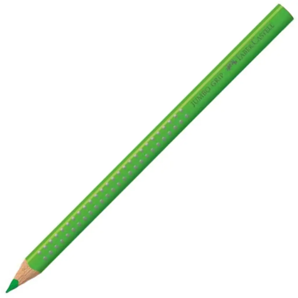 imagen de Faber-Castell: Jumbo GRIP lápiz de colores verde claro 1