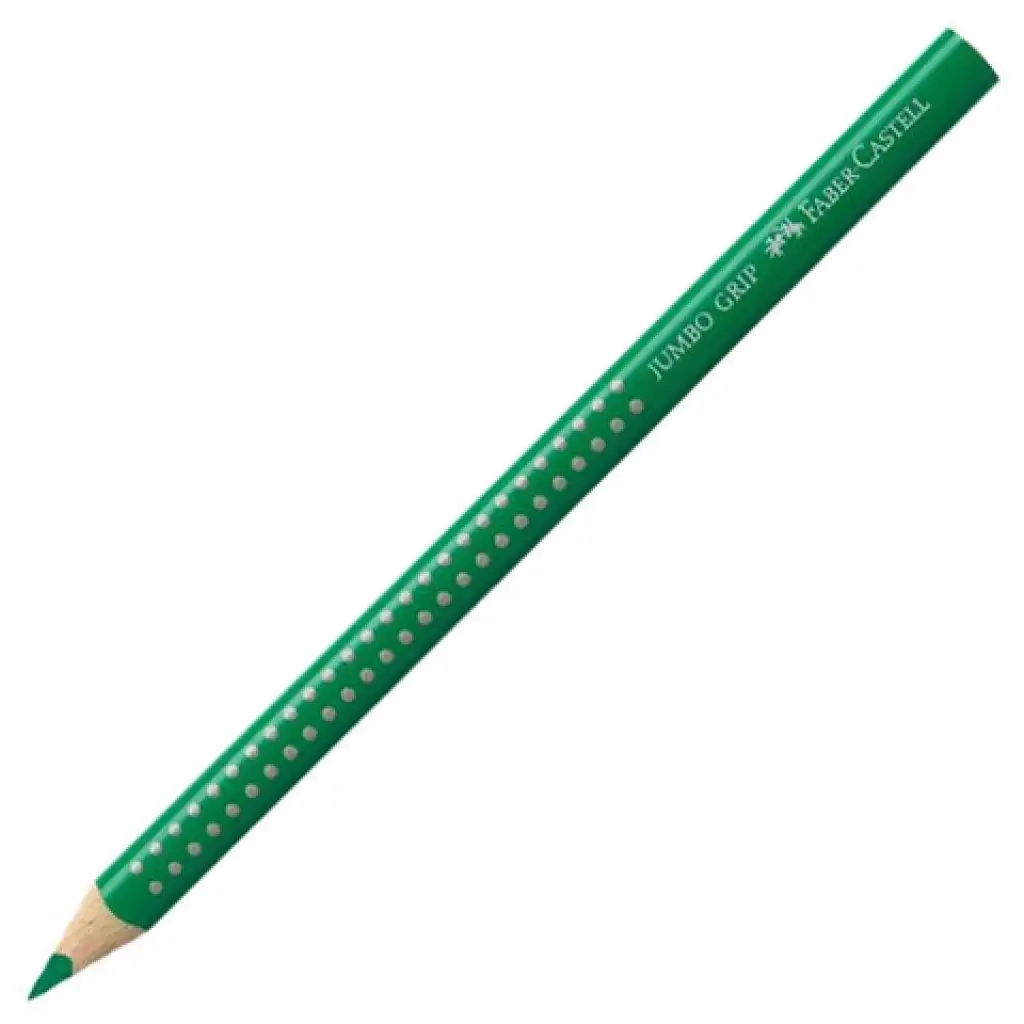 imagen de Faber-Castell: Jumbo GRIP lápiz de colores verde 1