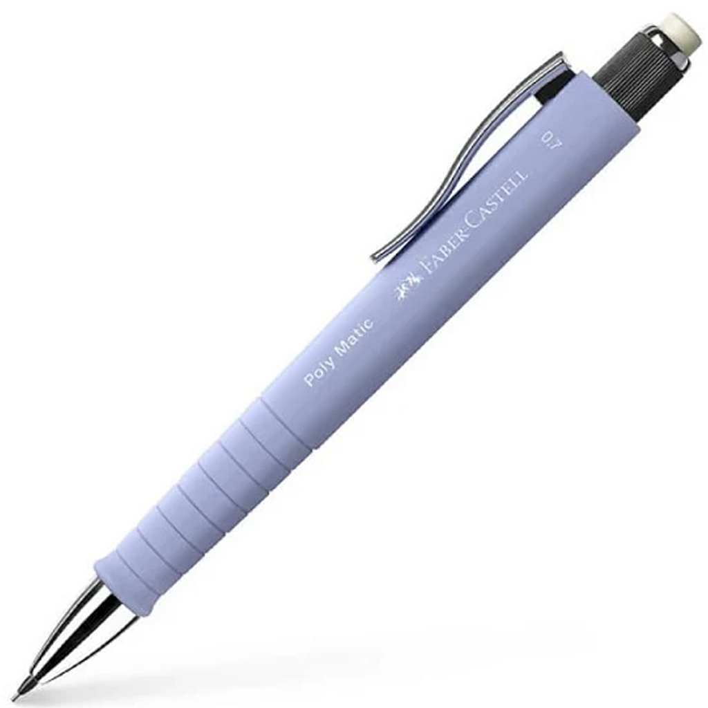imagen de Faber Castell: Lápiz de carga Poly Matic azul iris 0,7mm 1