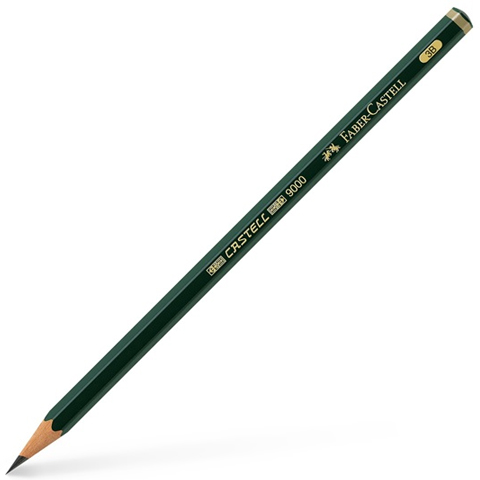 imagen de Faber-Castell: lápiz de grafito 3B 1