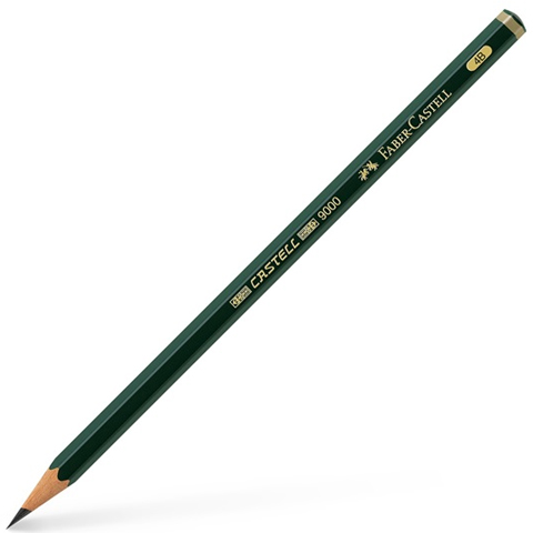 imagen de Faber-Castell: lápiz de grafito 9000 4B 1