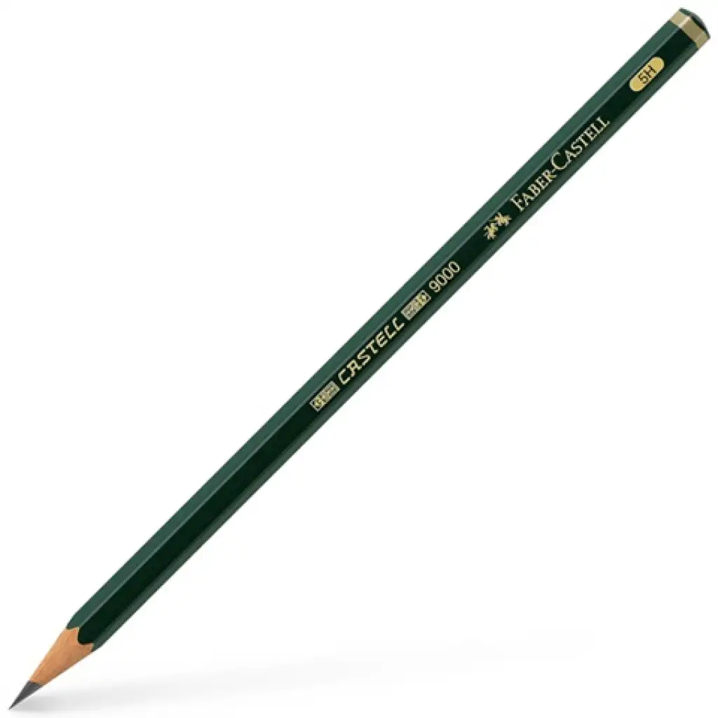 imagen de Faber-Castell: lápiz de grafito 9000 5H 1