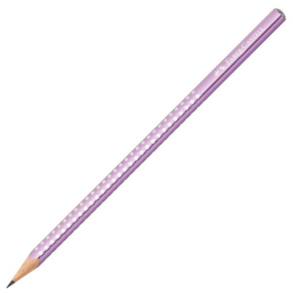 imagen de Faber-Castell: Lápiz de grafito metálico lila perlado Sparkel 1