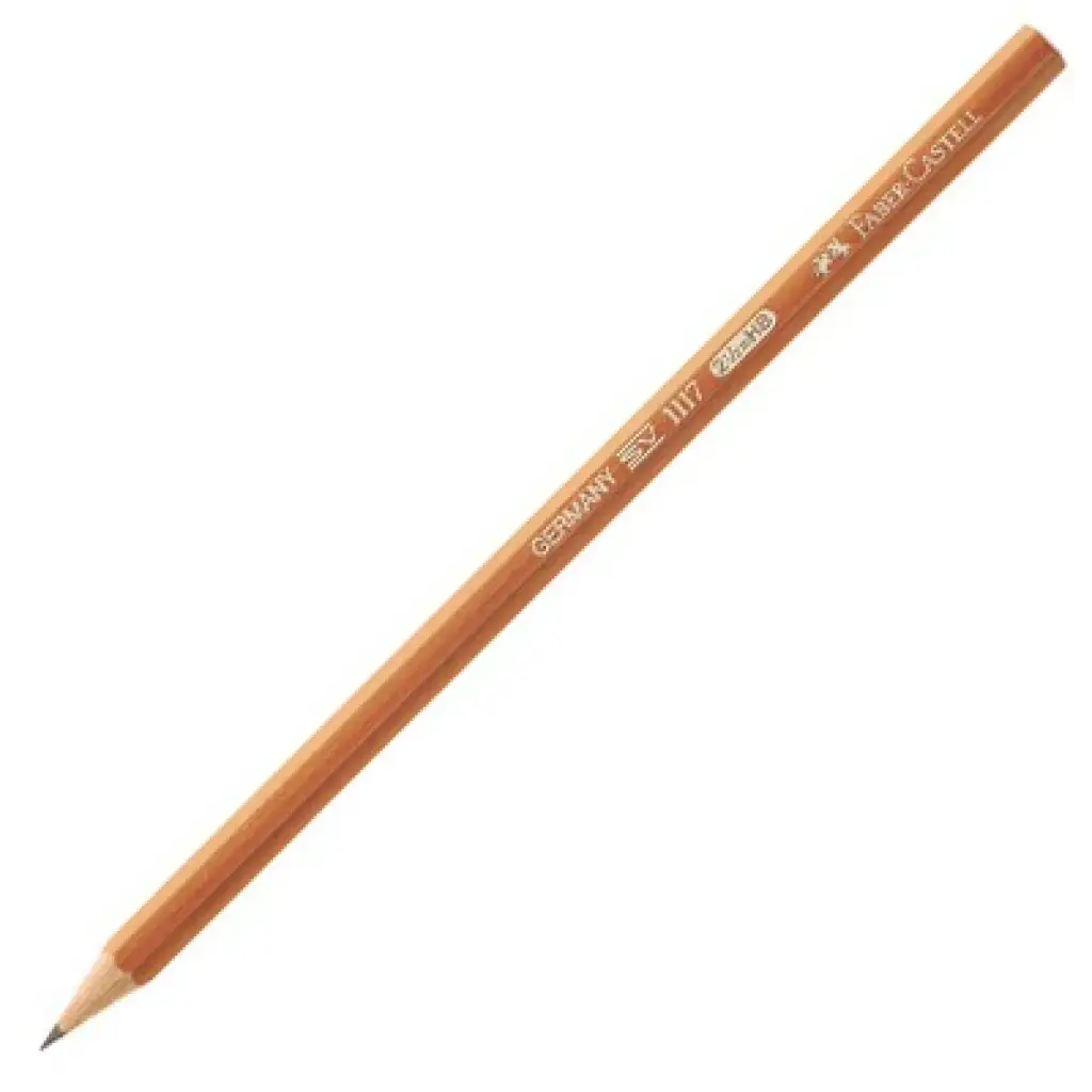imagen de Faber-Castell: Lápiz de grafito natural HB 1