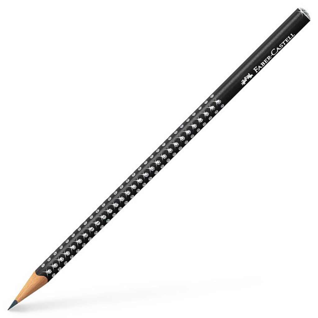 imagen de Faber-Castell: Lápiz de grafito Sparkle color negro perla 1ud 1