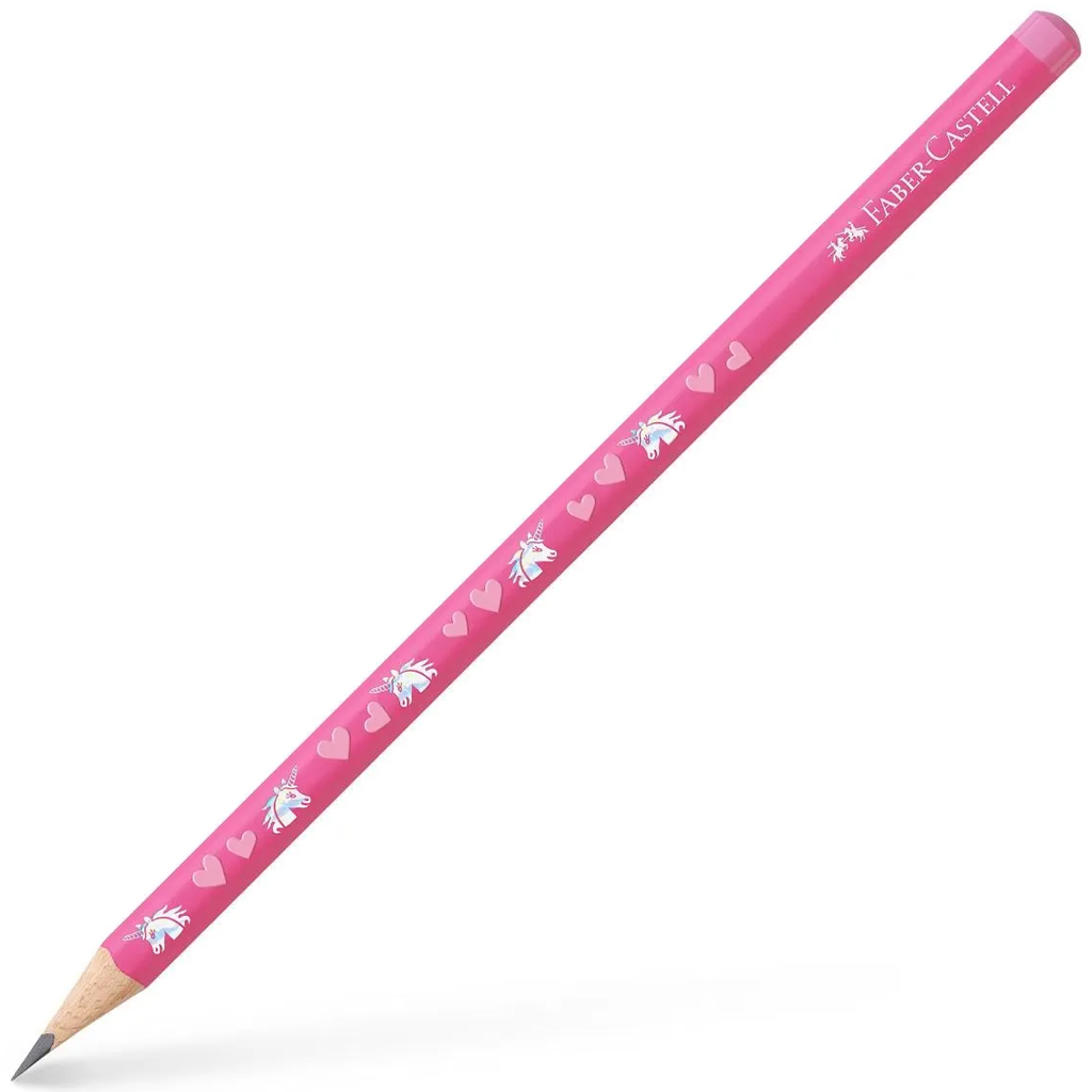 imagen de Faber-Castell: Lápiz de grafito unicornio HB 1