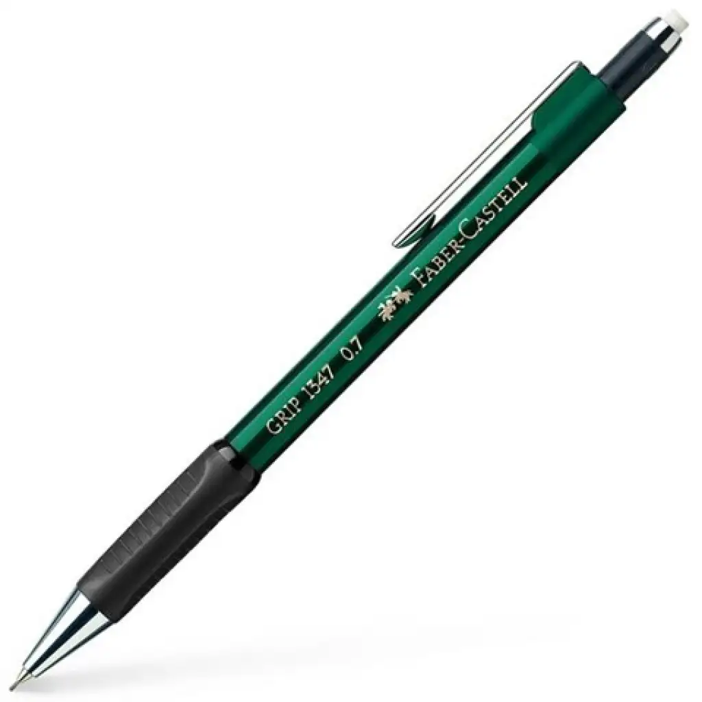 imagen de Faber-Castell: Lápiz de recarga Grip 1347 0,7mm verde 1