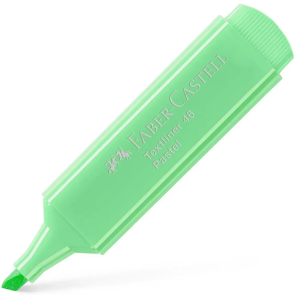 imagen de Faber-Castell: Marcador de texto en color verde pastel 1