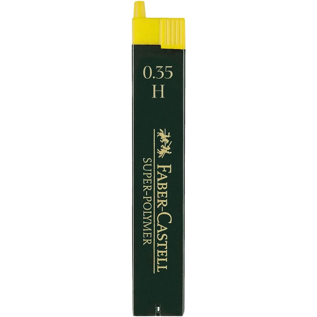imagen de Faber-Castell: Mina de hierro de 12 unidades, 0,35mm, H 1