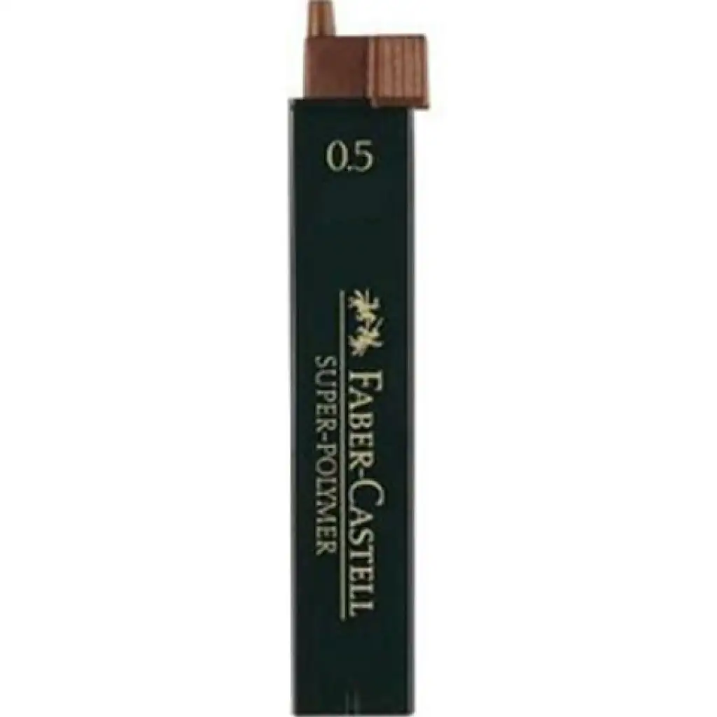 imagen de Faber-Castell: Mina de hierro de 12 unidades, 0,5 mm, 2B 1