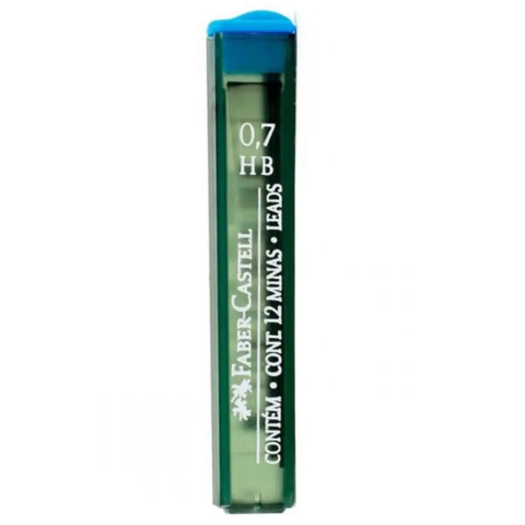 imagen de Faber-Castell: Mina de hierro de 12 unidades, 0,7 mm, HB 1