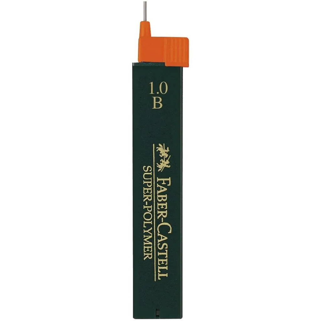 imagen de Faber-Castell: Mina de hierro de 12 unidades, 1mm, B 1