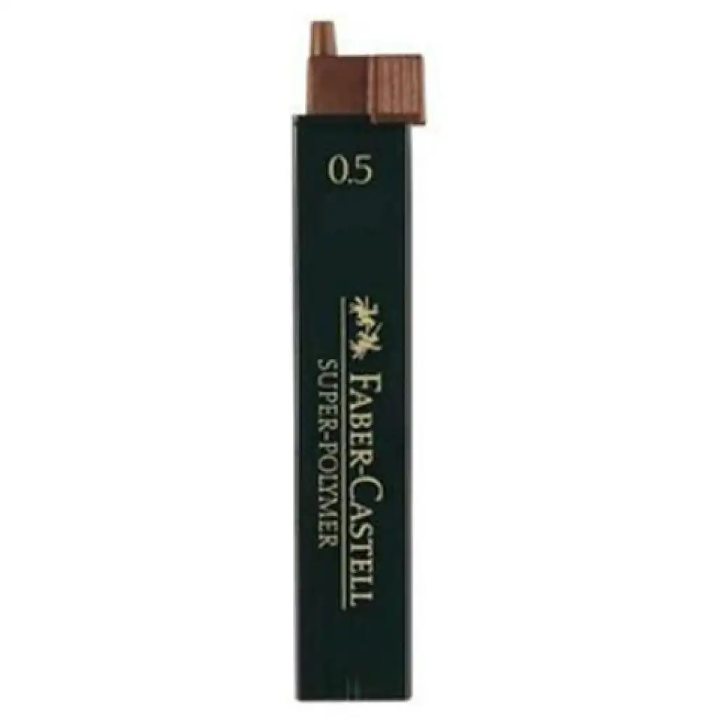 imagen de Faber-Castell: Mina de repuesto 12 unidades, 0,5 mm, H 1