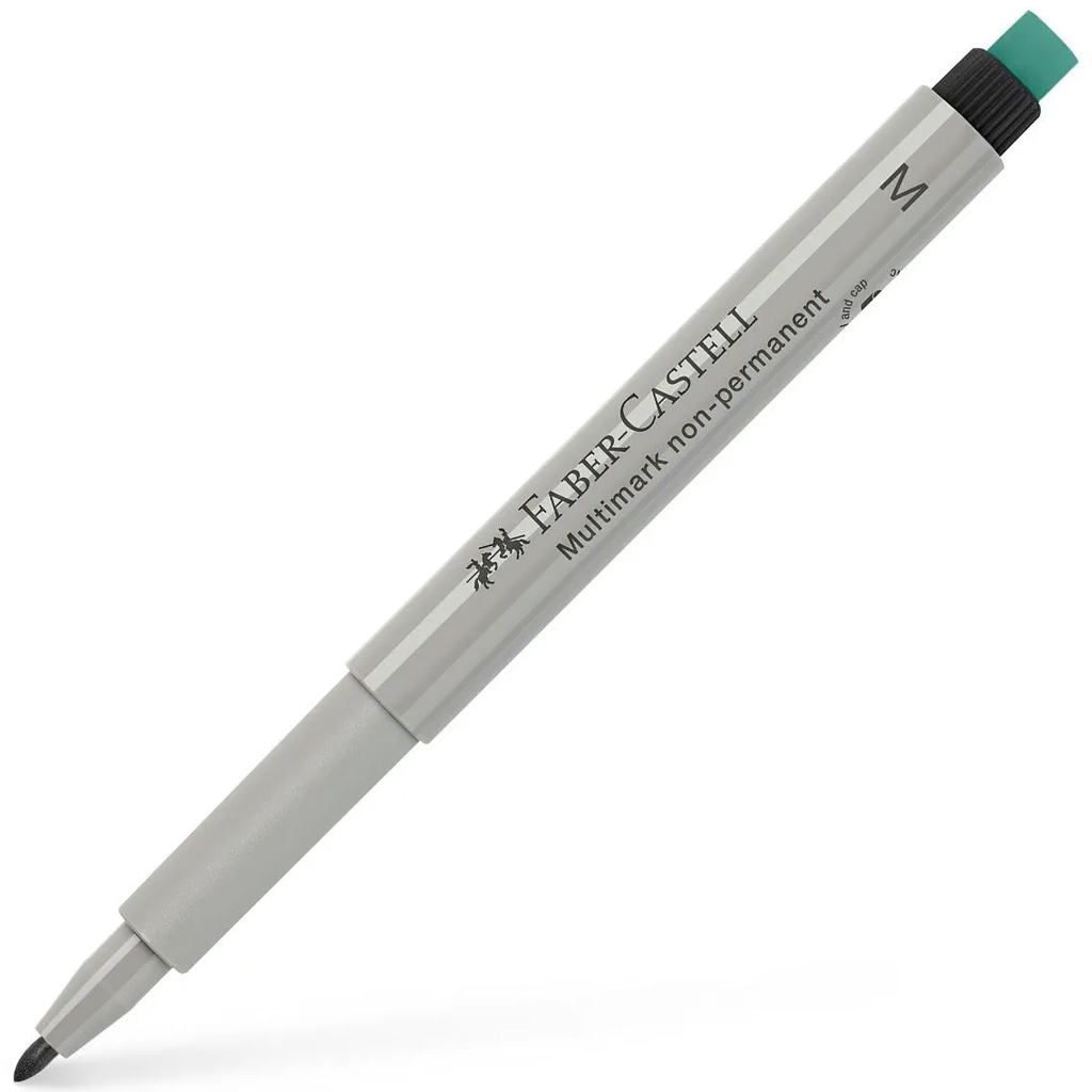 imagen de Faber-Castell: Multimark marcador de pizarra negra M con punta redondeada 1