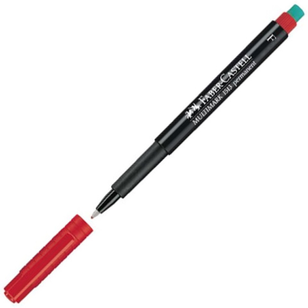 imagen de Faber-Castell: Multimark rotulador de alcohol F 0,6mm 1
