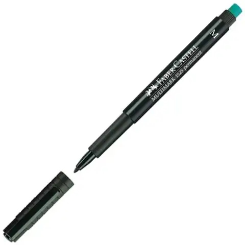 imagen de Faber-Castell: Multimark rotulador de alcohol M 1mm negro 1
