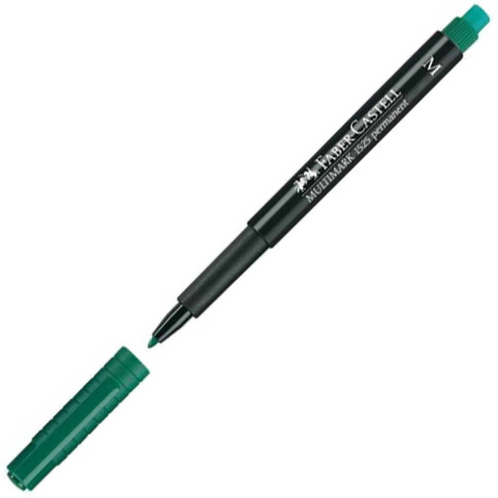 imagen de Faber-Castell: Multimark rotulador de alcohol M de 1mm verde 1