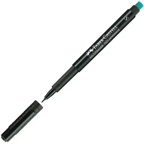imagen de Faber-Castell: Multimark rotulador de alcohol S 0,4mm negro 1