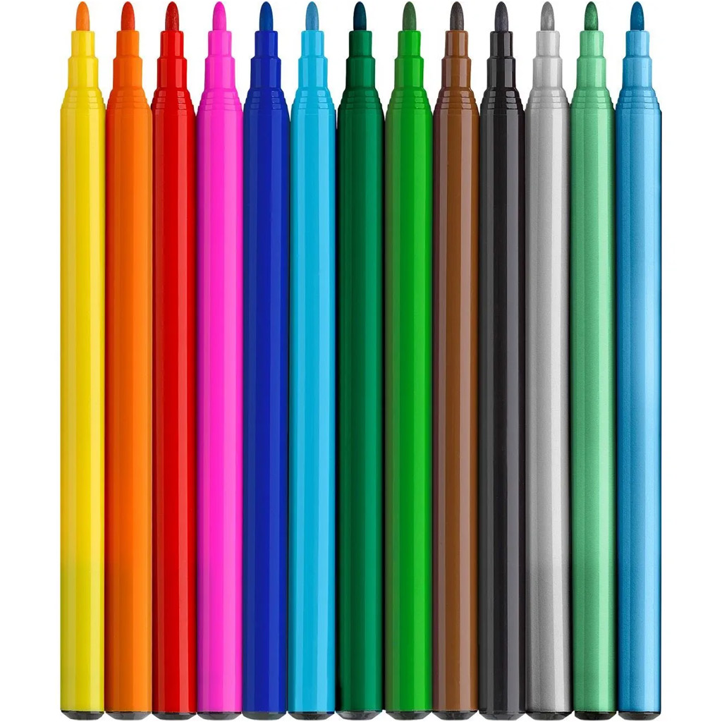 imagen de Faber-Castell: Paquete de rotuladores de dinosaurios 10+3 unidades 2