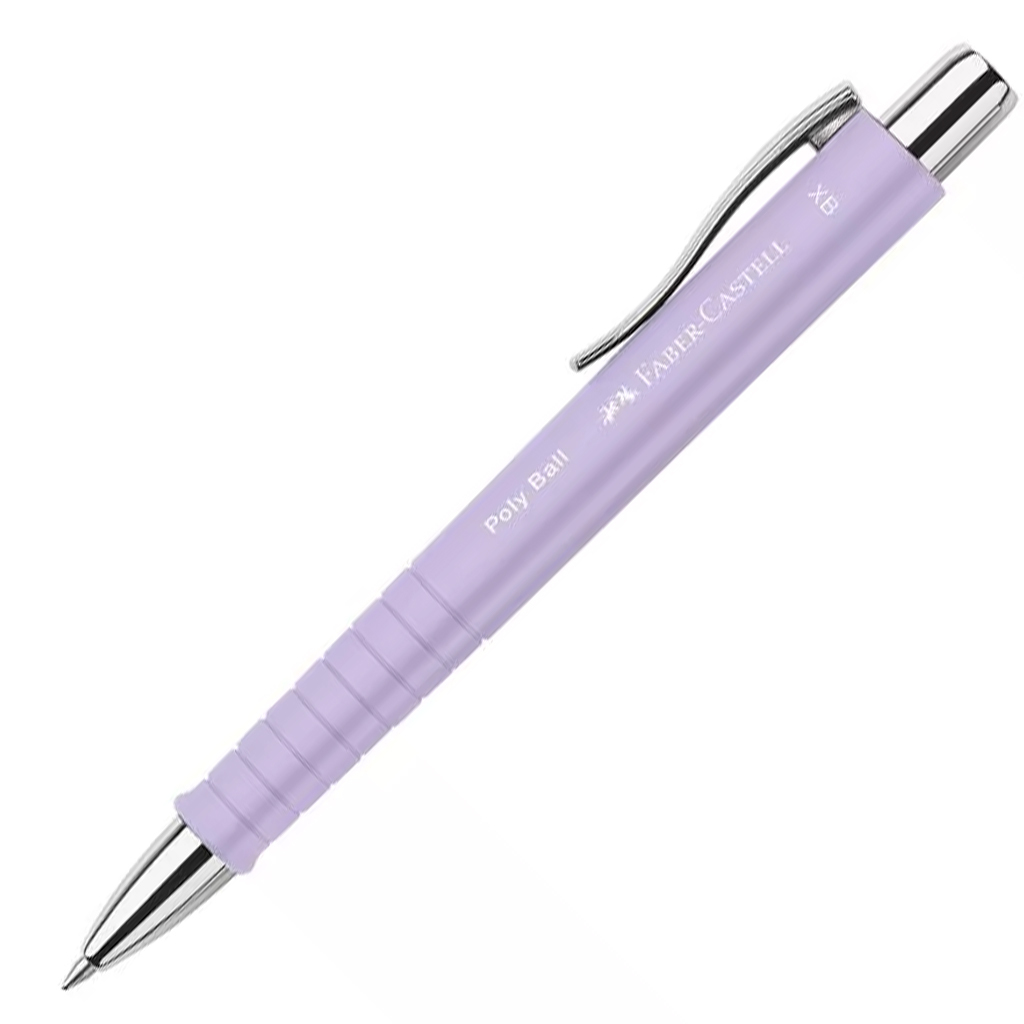 imagen de Faber-Castell: Poly Ball XB morado bolígrafo 1