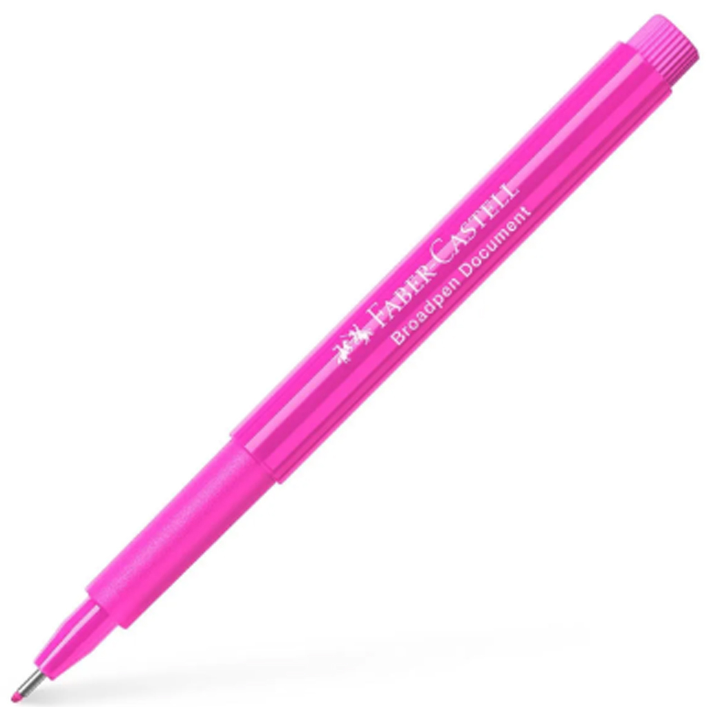 imagen de Faber-Castell: Rotulador 0.8mm rosa 1