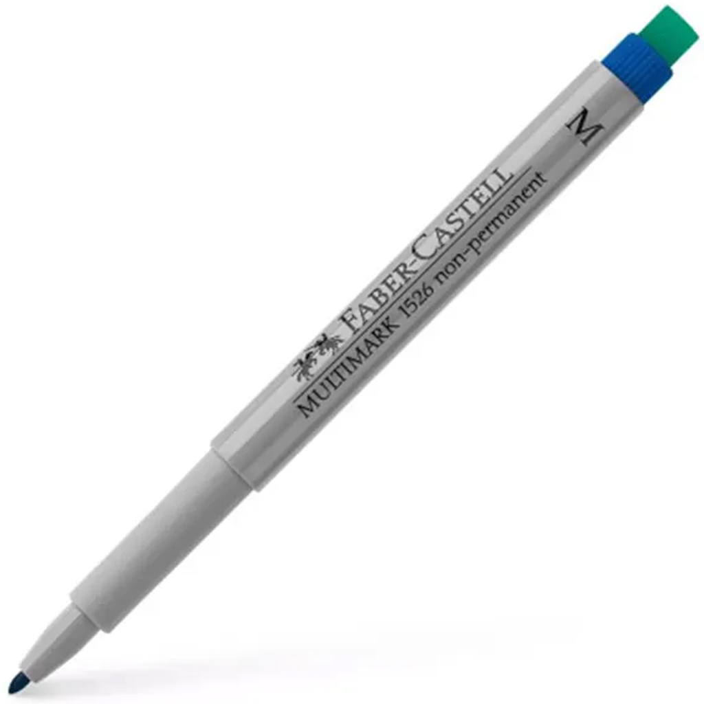 imagen de Faber-Castell: Rotulador de folio M azul 1