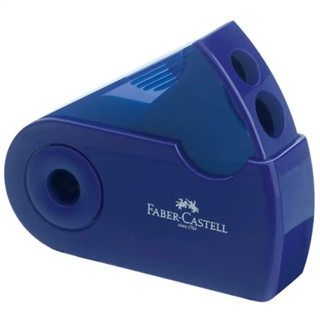 imagen de Faber-Castell: Sacapuntas doble de colores 2