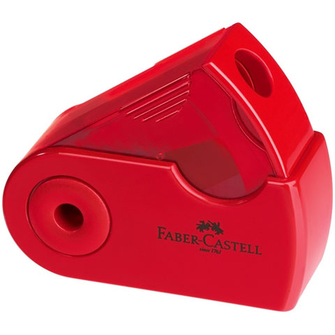 imagen de Faber-Castell: Sacapuntas mini de colores 1