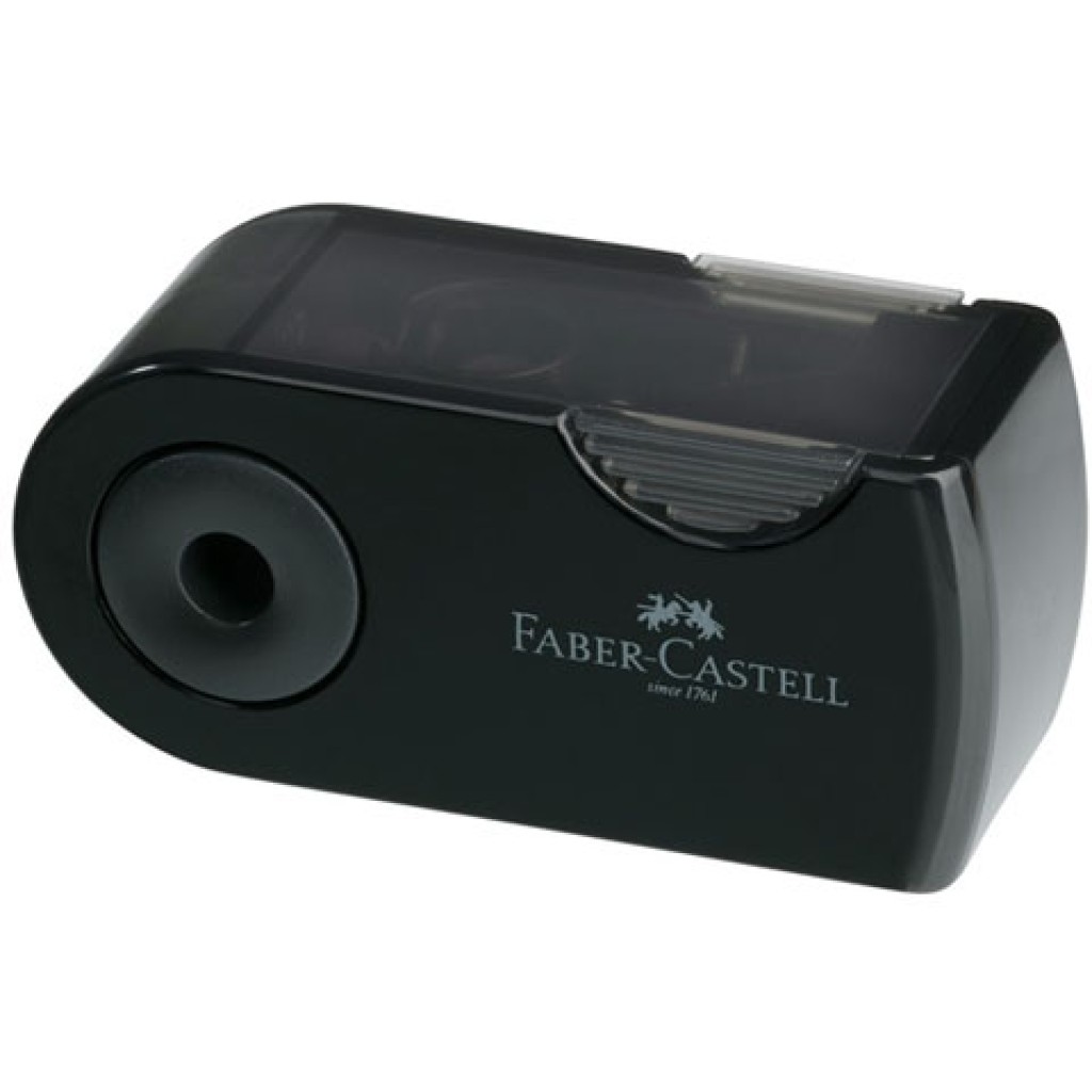 imagen de Faber-Castell: Sacapuntas mini negro 2