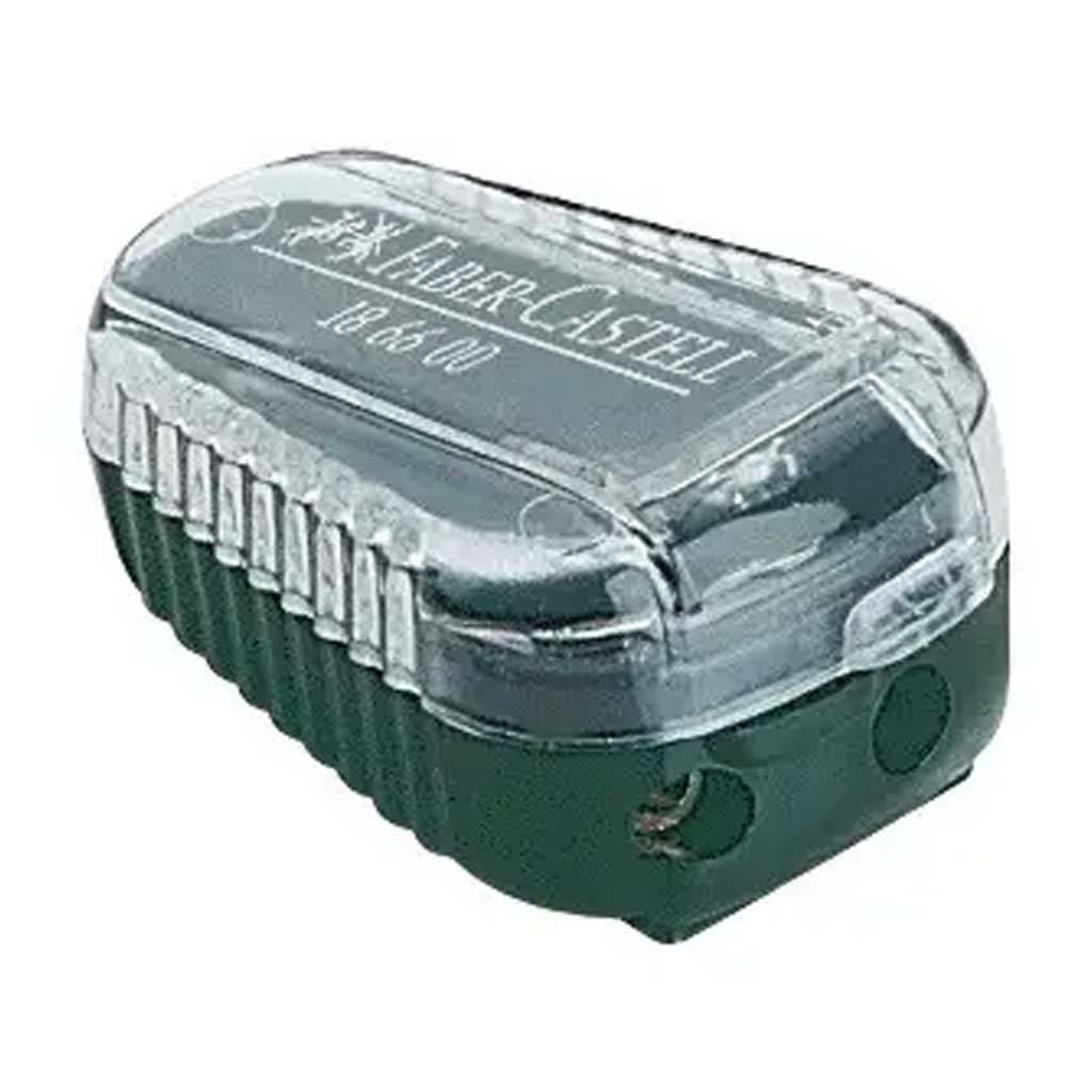imagen de Faber-Castell: sacapuntas para minas de lápiz de 2 mm 1