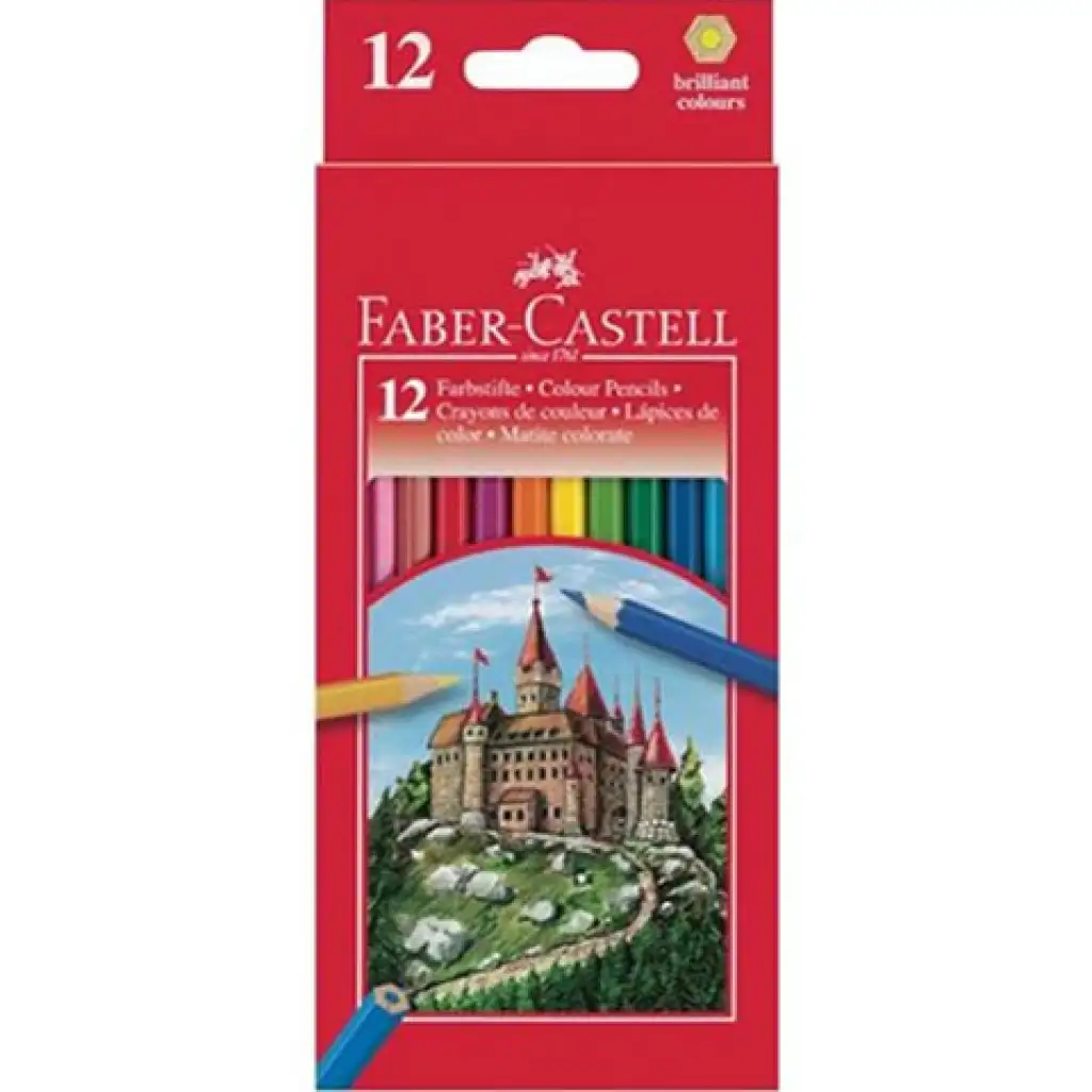imagen de Faber-Castell: Set de lápices de colores de 12 unidades 1