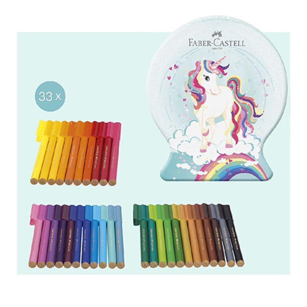 imagen de Faber-Castell: Set de rotuladores con unicornio en caja de 33 unidades 2