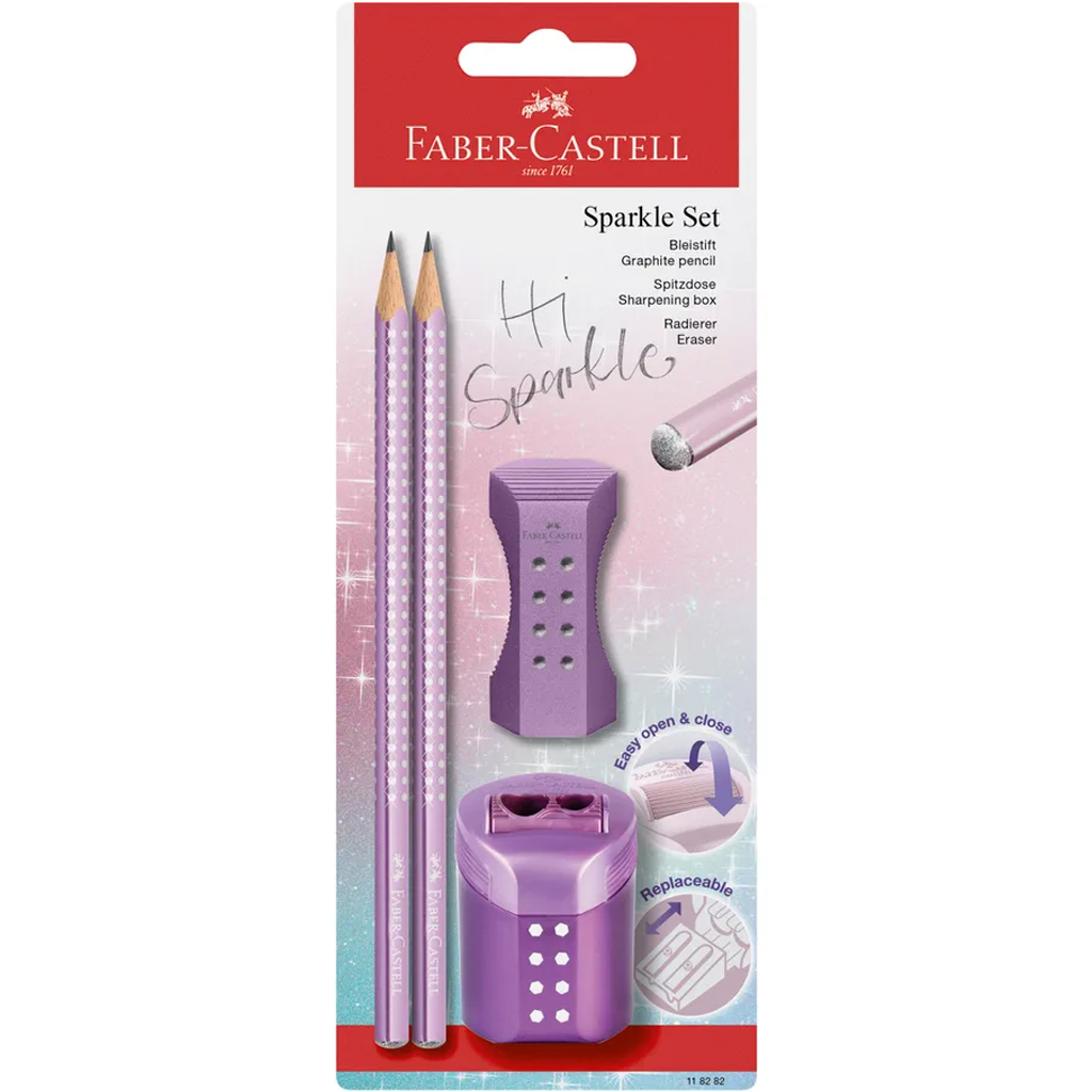 imagen de Faber-Castell: SPARKLE set de material de escritura de 4 piezas en varias versiones 1 unidad 3