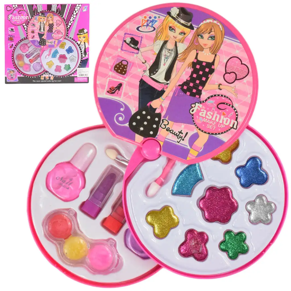 imagen de Fashion Make Up: Paleta de maquillaje circular de dos niveles 1