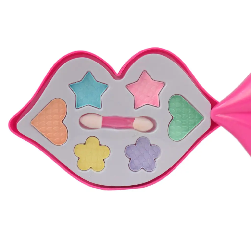 imagen de Fashion Make Up: Paleta de maquillaje en forma de labios de dos niveles 4
