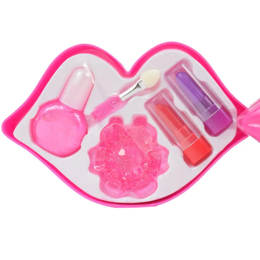 imagen de Fashion Make Up: Paleta de maquillaje en forma de labios de tres niveles 6