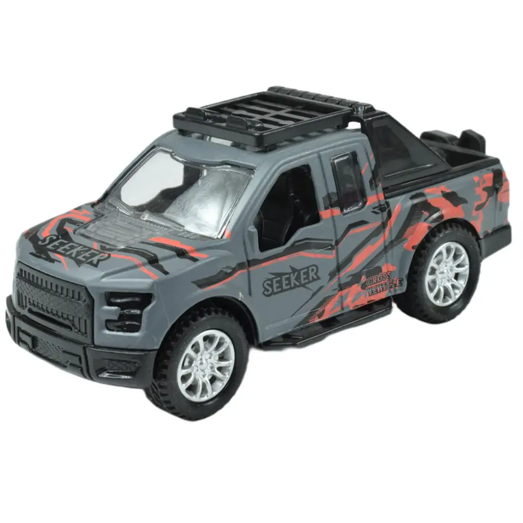 imagen de Fast Racer: PickUp todoterreno con ruedas de lenticular en varias versiones 11cm 2