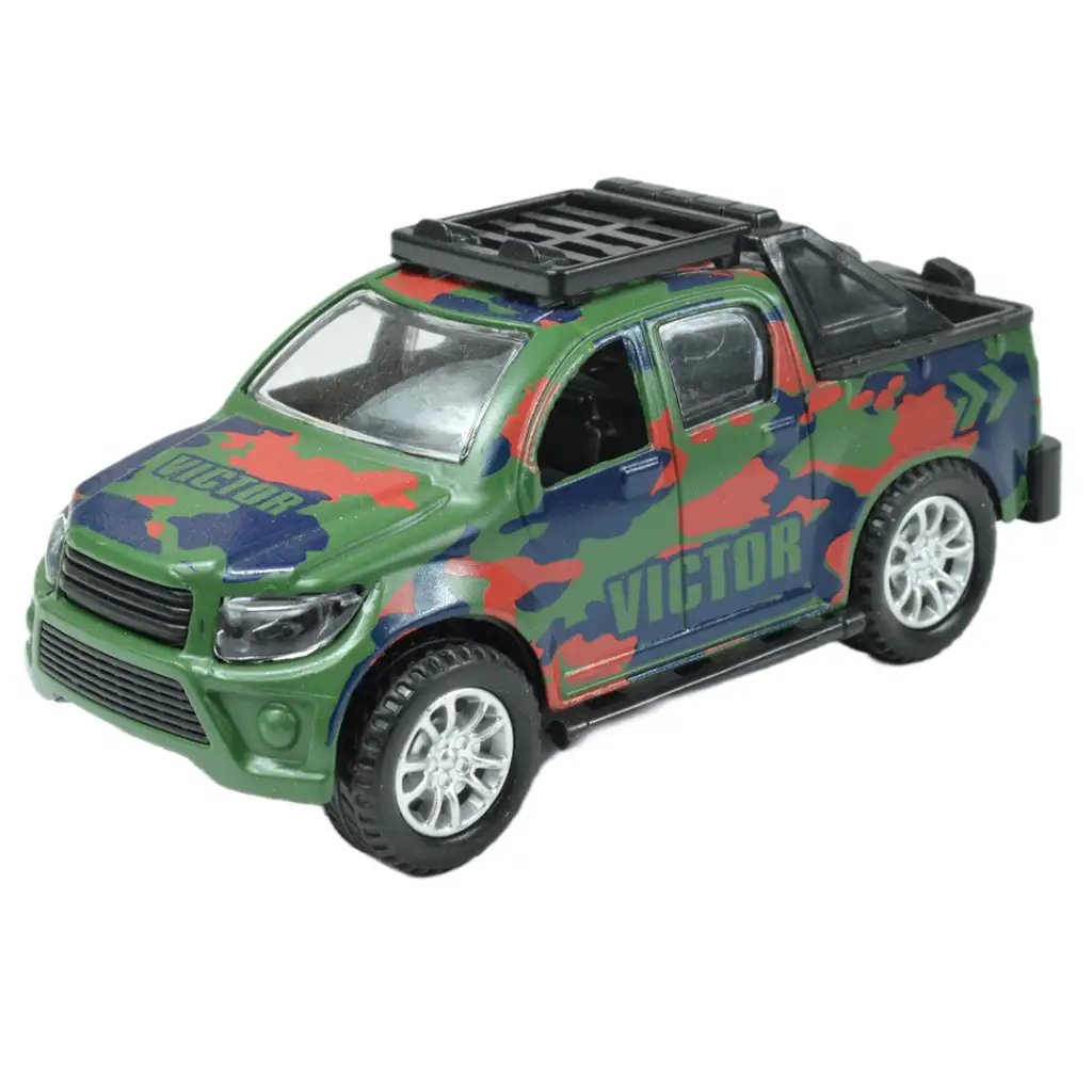 imagen de Fast Racer: PickUp todoterreno con ruedas de lenticular en varias versiones 11cm 5
